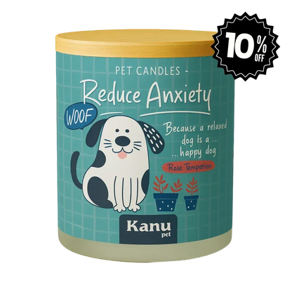 Vela Reduce Anxiety Kanu Pet para Perros aroma Rose Temptation