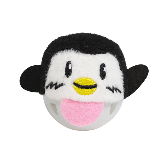 Juguete Interactivo Pingüino con Bola Sonajera Kanu Pet para Gato