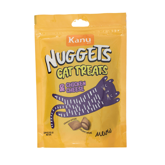 Snack Nuggets de Pollo y Queso Kanu Pet para Gato