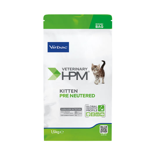 Alimento Seco Medicado Virbac HPM Kitten Pre Neutered  para Gato