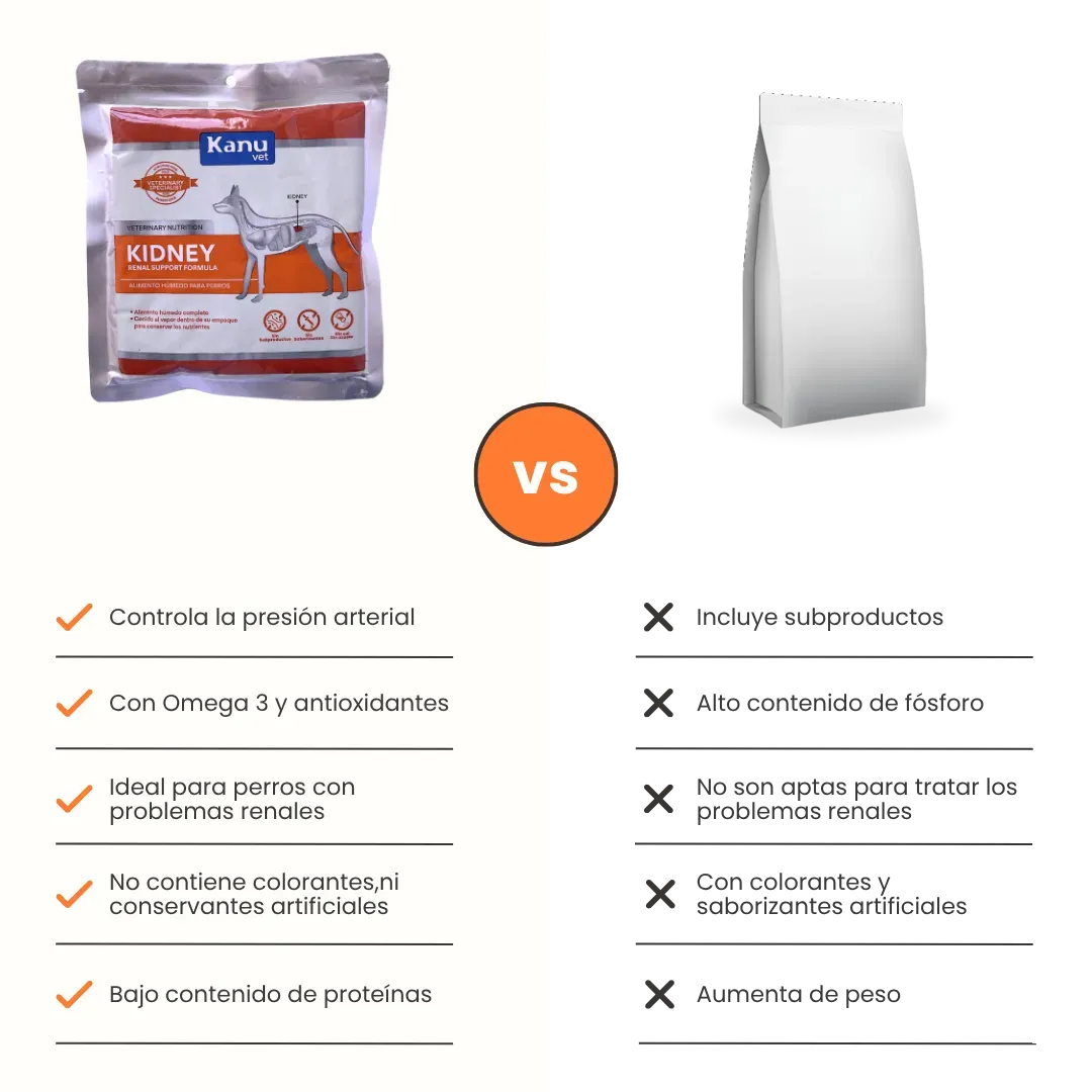 Alimento Húmedo Medicado Kanu Vet Renal - Kidney para Perros Adultos