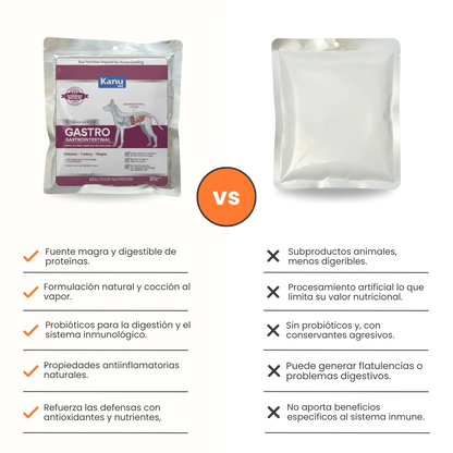 Alimento Húmedo Medicado Kanu Vet GastroIntestinal para Perros Adultos