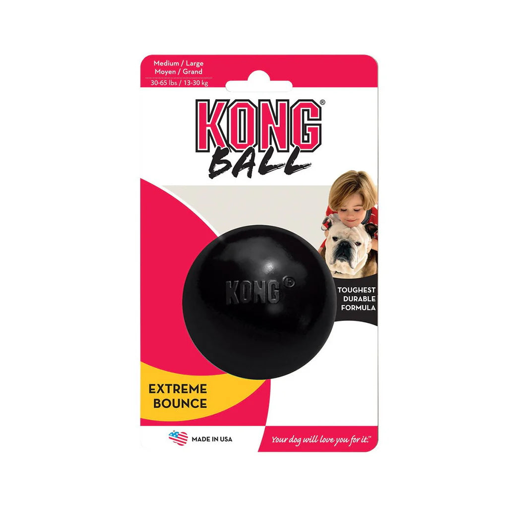 Pelota caucho kong extreme small para perro-Kanu Pet