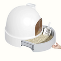 Arenero Azul Snow House Kanu Pet para Gato