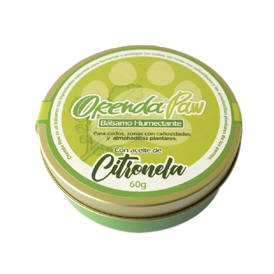 Bálsamo Orenda Paw Citronela para Perros y Gatos