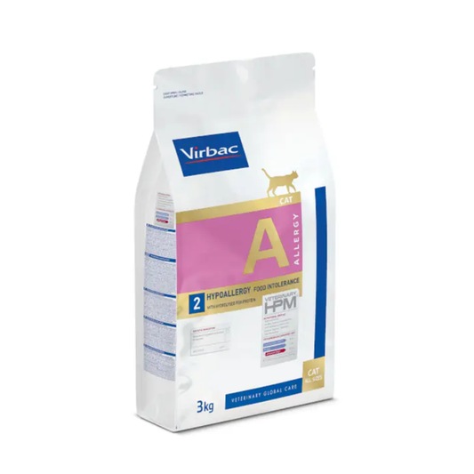 Alimento Seco Medicado Virbac Hypoalergénico Hidrolizado para gato (A)
