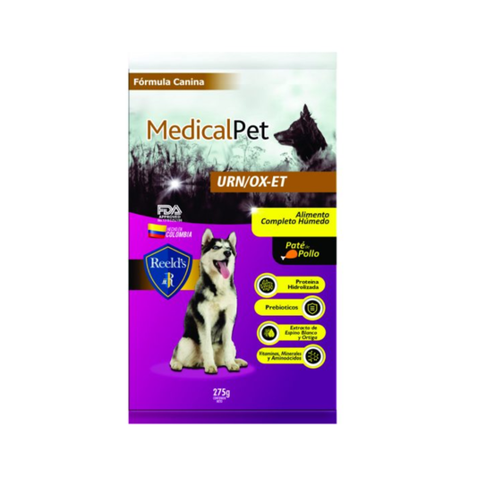 Alimento Húmedo Completo Hipoalergénico URN Medical Pet Reeld’s Sobre para Perros