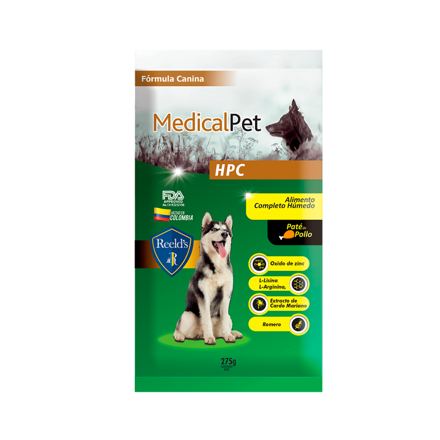 Alimento Húmedo HPC Medical Pet Reeld’s Sobre para Perros