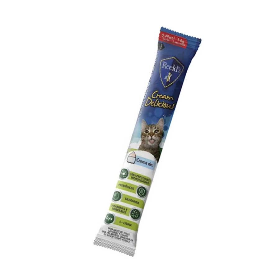 Snack Cremoso Cream Delicious Reeld’s Stick para Gatos