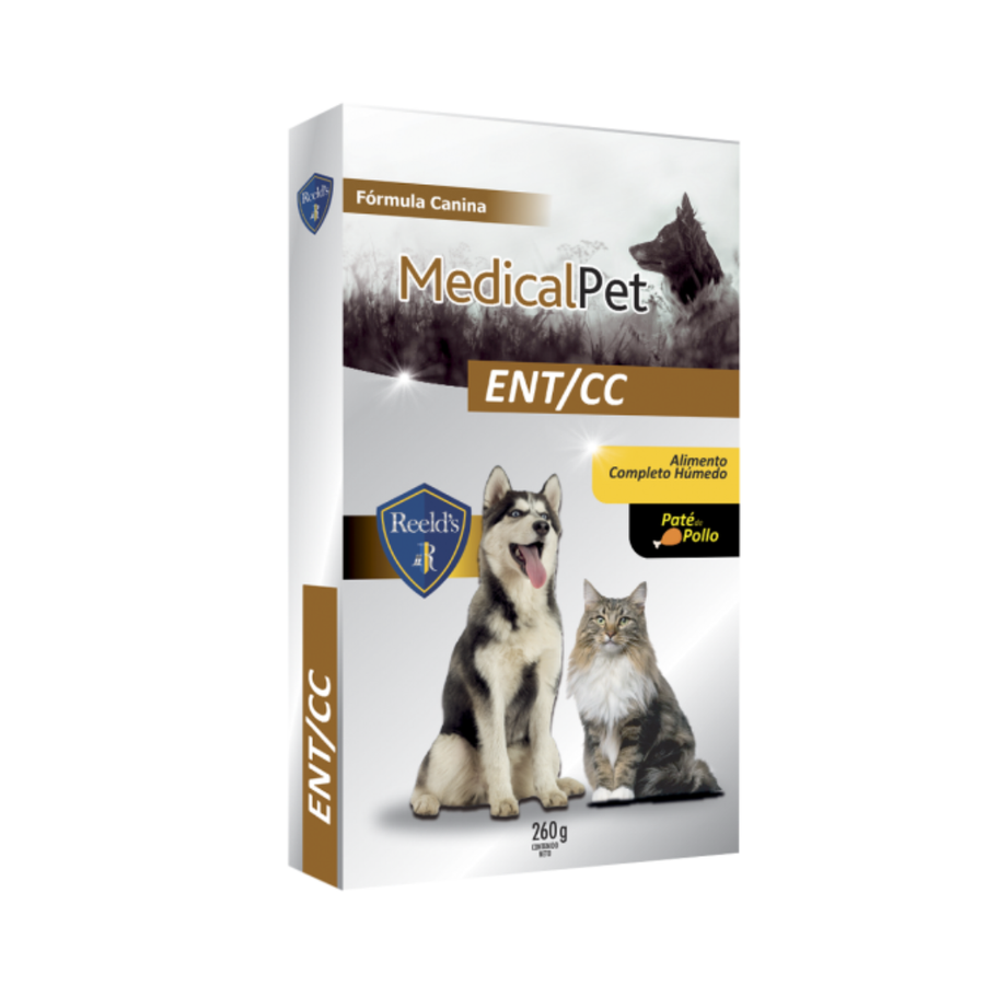 Alimento Húmedo ENT/CC Medical Pet Reeld’s Sobre para Perros y Gatos