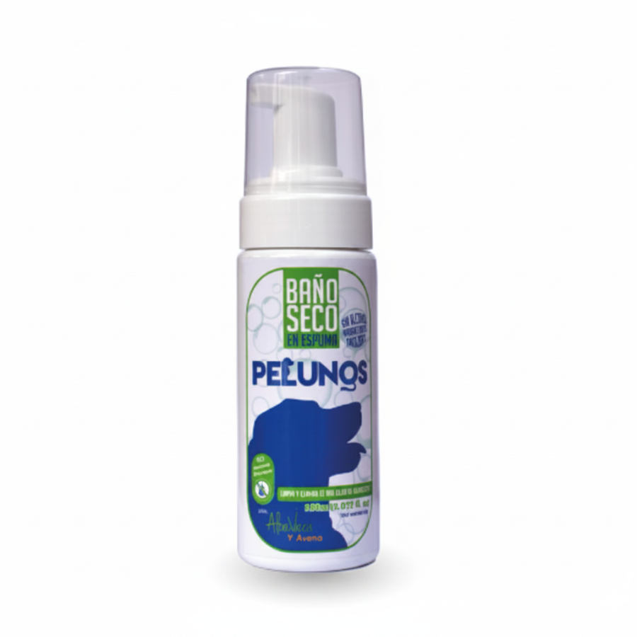 Baño Seco en Espuma Pelunos para Perros