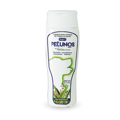Champú 4 en 1 Pelunos para Perros