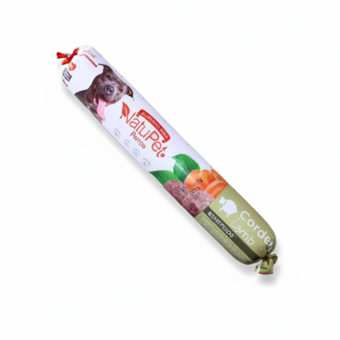 Alimento Congelado Natubarra Cordero Natupet para Perros