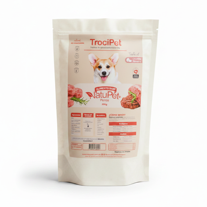 Alimento Congelado TrociPet Chuleta Romero Natupet para Perros