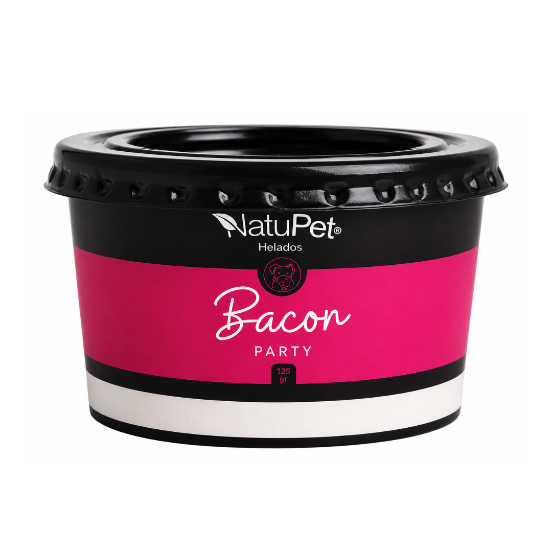 Helado Bacon Party Natupet para Perros