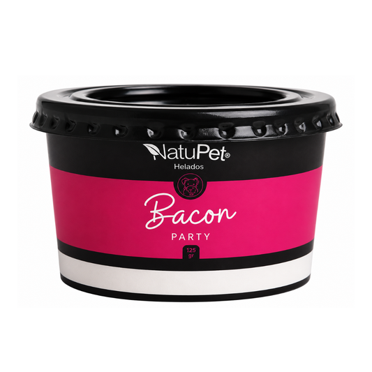 Helado Bacon Party Natupet para Perros