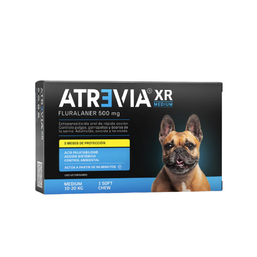 Antipulgas y Antigarrapatas Atrevia XR 10 - 20 Kg   para Perros