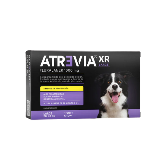 Antipulgas y Antigarrapatas Atrevia XR 20- 40 Kg   para Perros