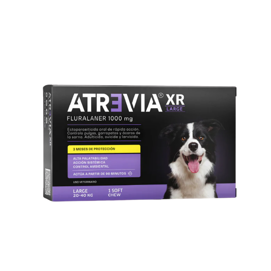 Antipulgas y Antigarrapatas Atrevia XR 20- 40 Kg   para Perros
