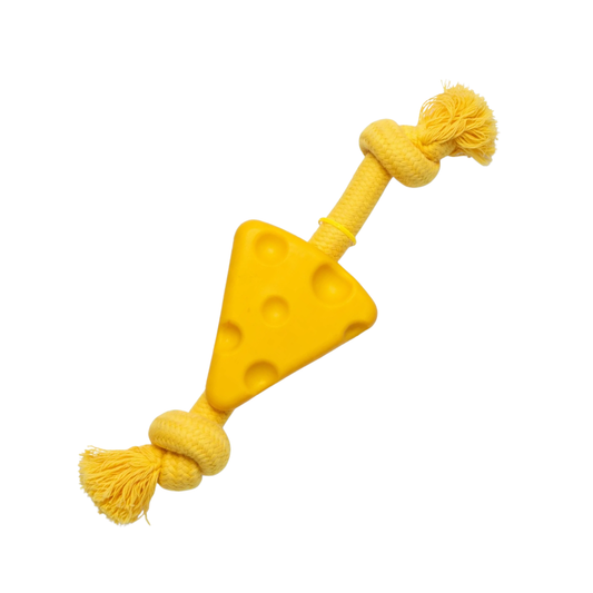 Juguete Interactivo Queso con cuerda Kanu Pet para Perro
