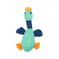 Juguete de Peluche Pato Azul con Sonido Kanu Pet para Perros