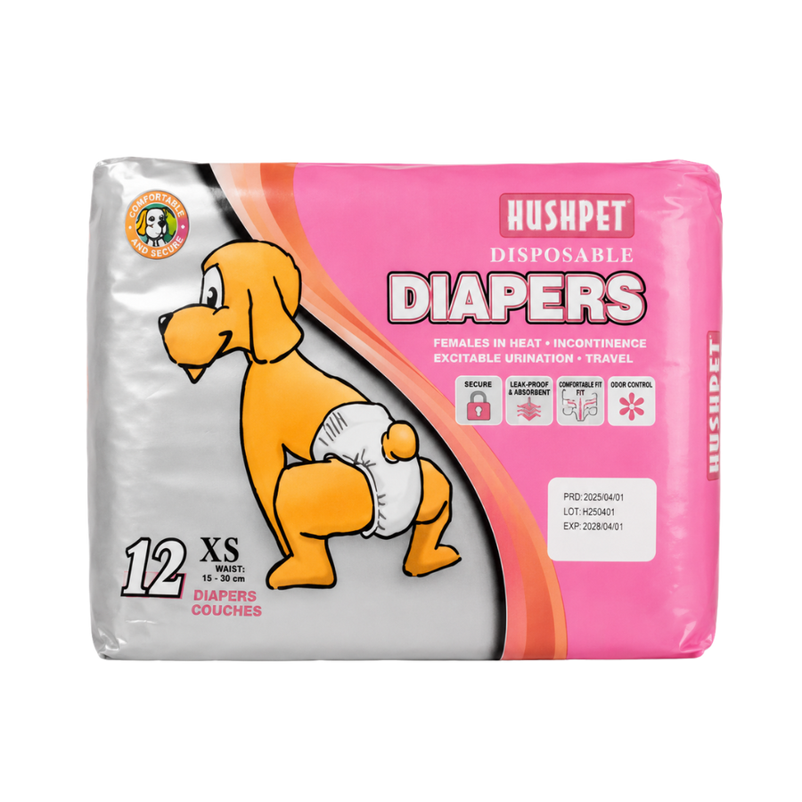 Pañales x 12 Unidades para perro