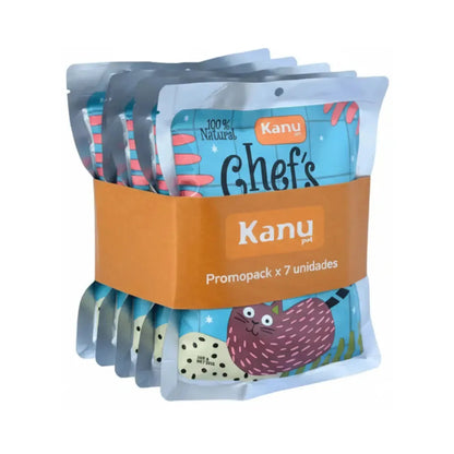 Combo Chef’s Recipe Salmón X 7 Unds para Gatos