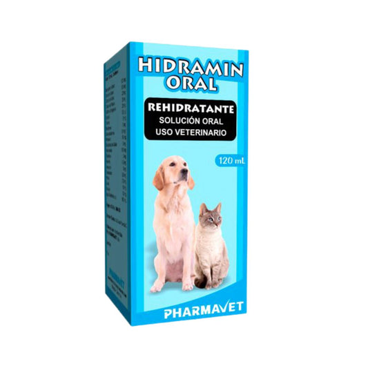 Solucion Oral Rehidratante Hidramin para Perro y Gato