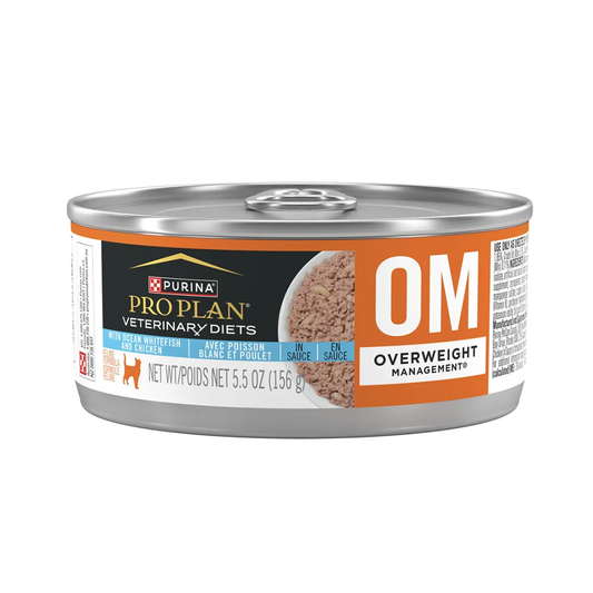 Alimento Húmedo Proplan Veterinary Diets OM (Overweight Management) Para Gato