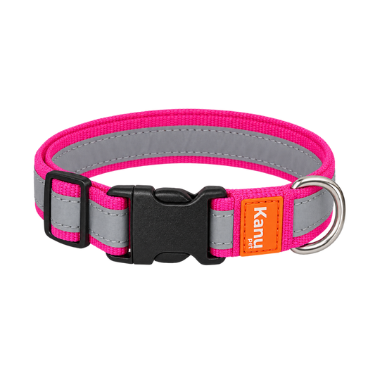 Collar Generico Fucsia Kanu Pet para Perro