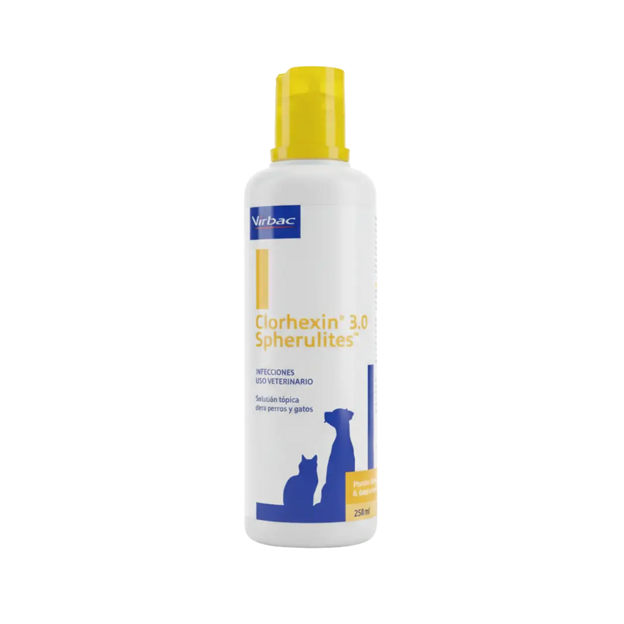 Clorhexin 3.0 Spherulites Virbac para Perro y Gato