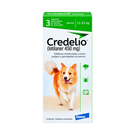 Antipulgas Oral Credelio comprimido 11-22 kg para Perros