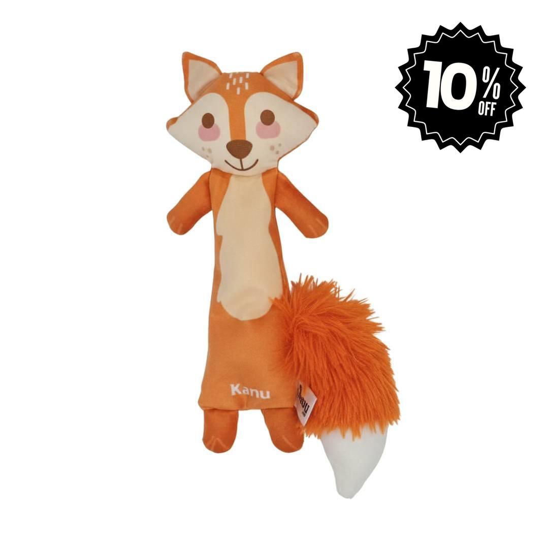 Juguete de Peluche Zorro sin Relleno Kanu Pet para Perro