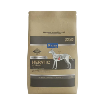 Alimento Medicado Kanu Vet Hepático para Perro Adultos