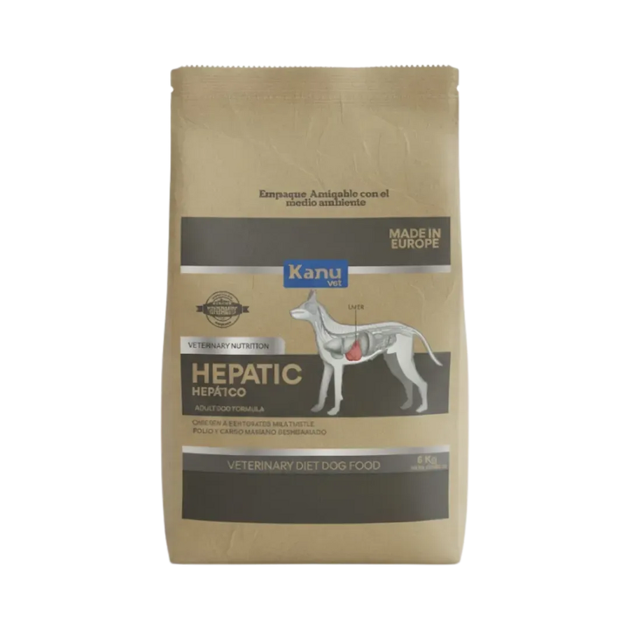 Alimento Medicado Kanu Vet Hepático para Perro Adultos