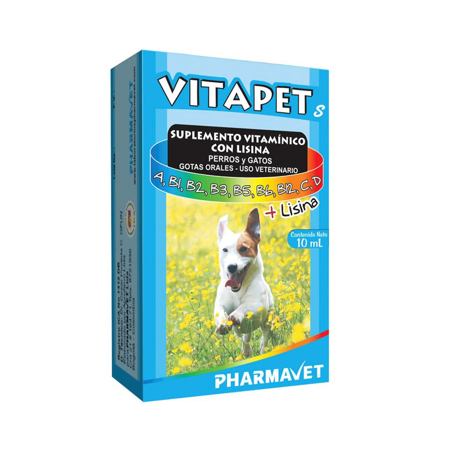 Suplemento Vitapets Frasco para Perros y Gatos