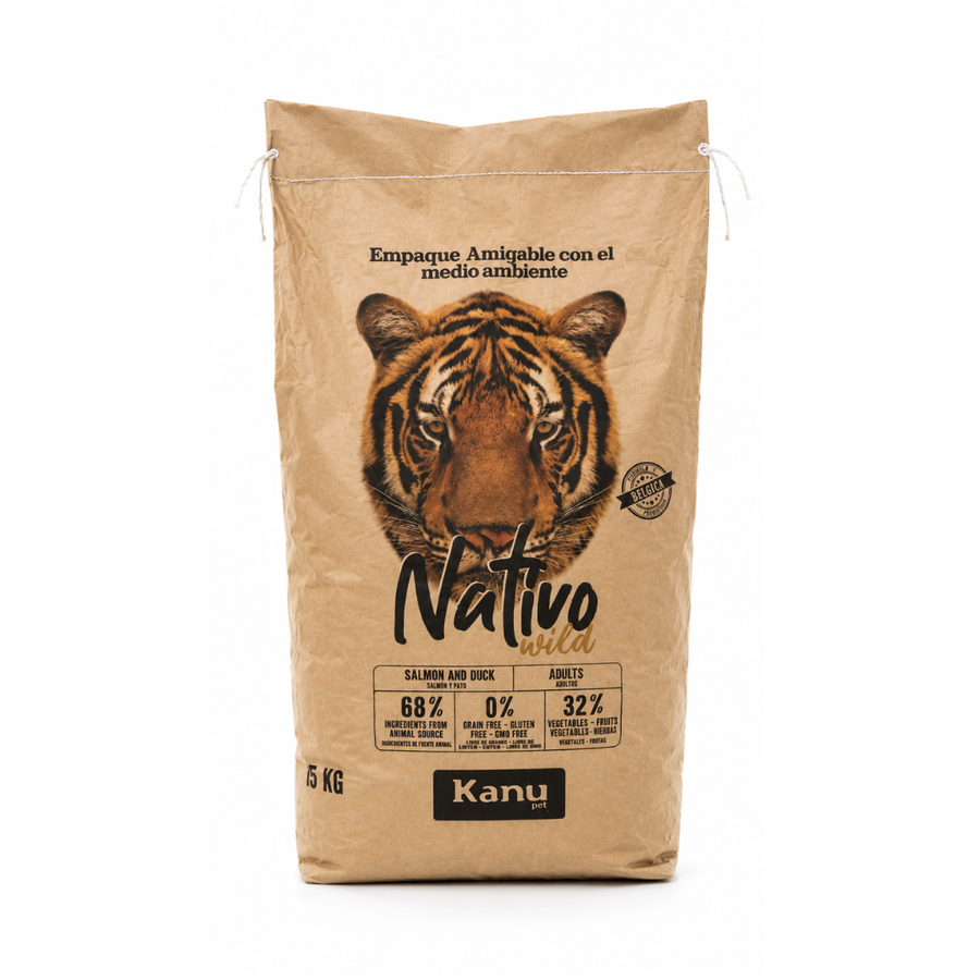 Alimento Seco Grain Free Nativo Wild Kanu Pet para Gato Adulto