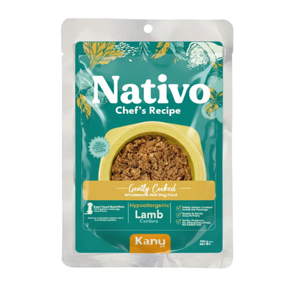 Alimento Húmedo Nativo Chef’s Recipe Cordero Kanu Pet para Perros