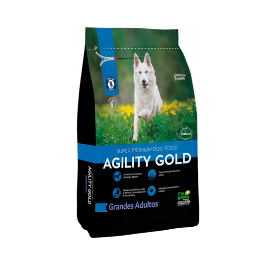 Alimento seco para perro Agility Gold Grandes Adultos