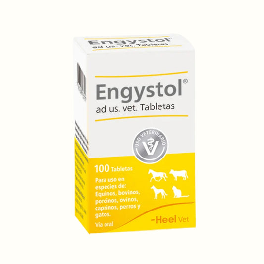 Inmunomodulador Engystol Ad Us. Vet Tabletas Perro y Gato