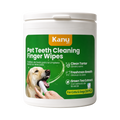 Toallitas de Dedo para Limpieza Dental Kanu Pet para Perro y Gato