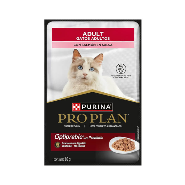 Alimento Húmedo Proplan Salmón en Salsa Para Gato