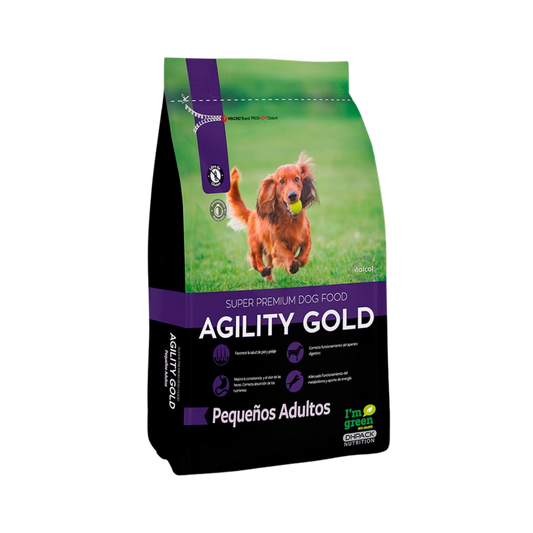 Alimento Seco Agility Gold para Perros Adultos de Razas Pequeñas