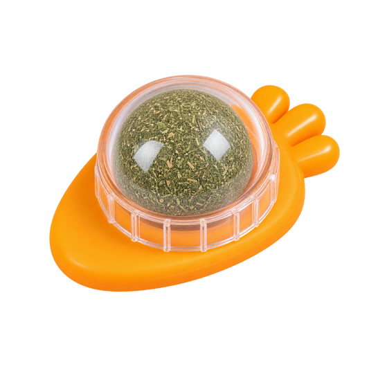 Rasca Lenguas Zanahoria con Catnip Sabor Menta Kanu Pet Para Gatos