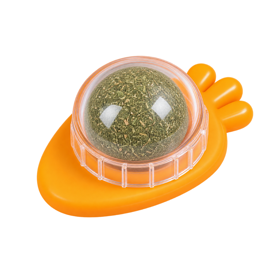 Rasca Lenguas Zanahoria con Catnip Sabor Menta Kanu Pet Para Gatos