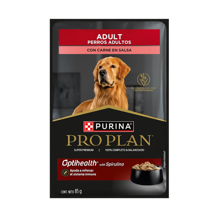Alimento Húmedo Proplan Carne en Salsa para Perro