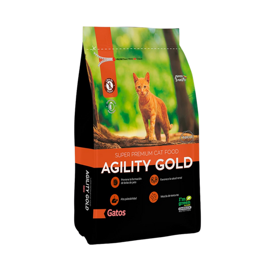 Alimento Seco Agility Gold para Gatos de Todas las Edades