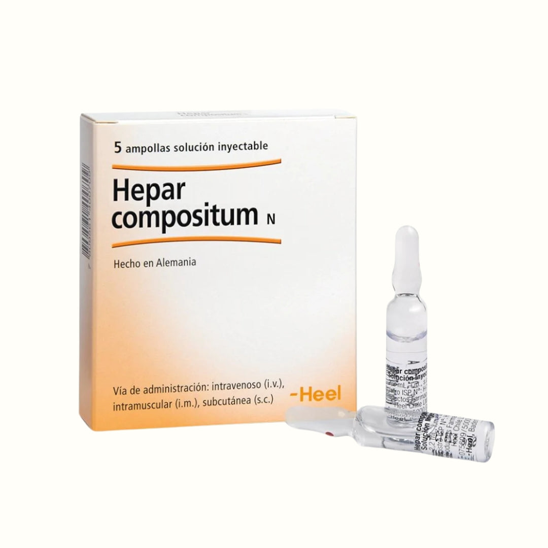 Hepatoprotector Heel Hepar Compositum Ampollas para Perro y Gato