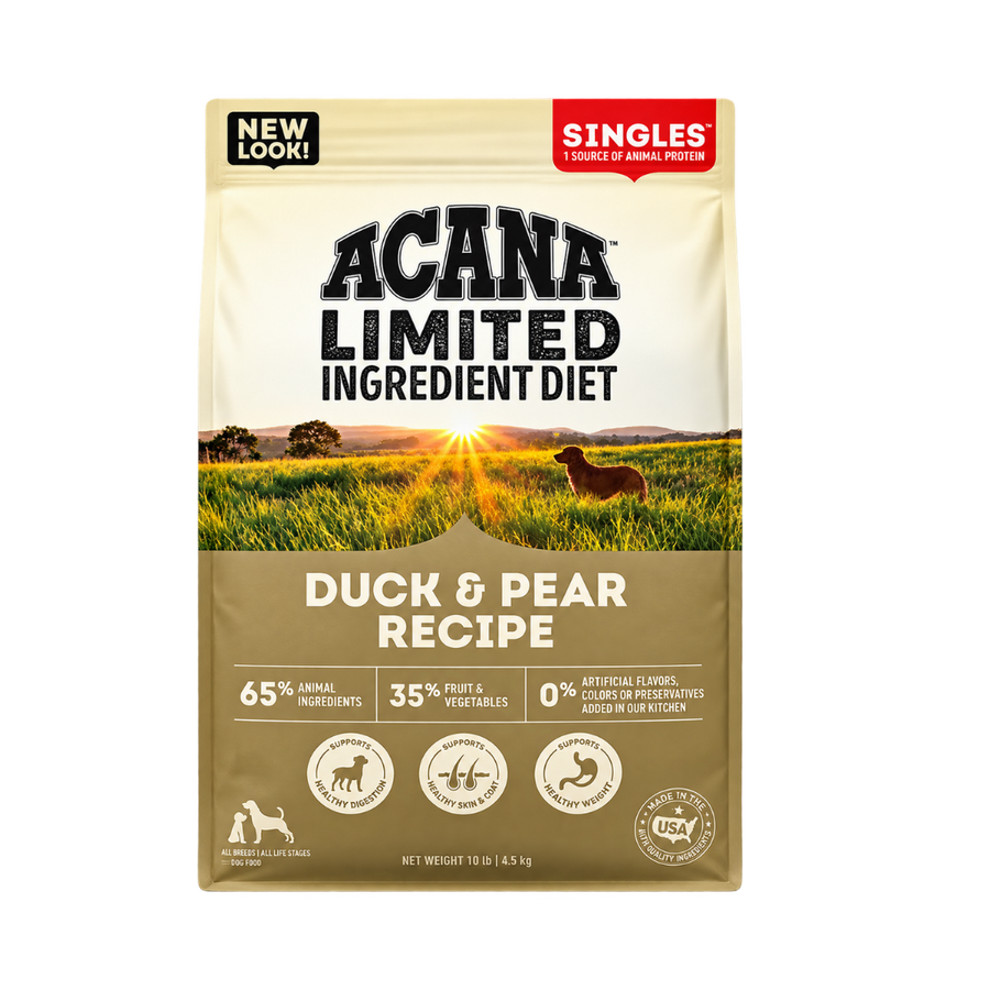 Alimento Seco Acana Duck & Pear para Perro Adulto y Cachorro