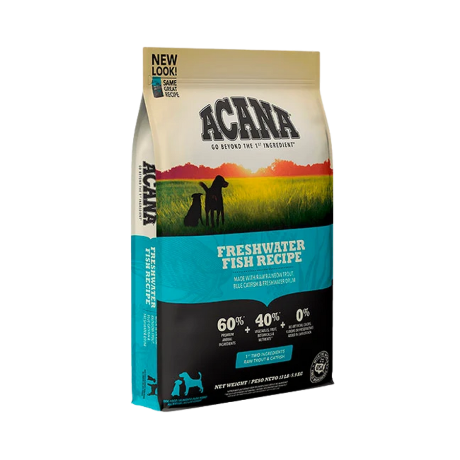 Alimento Seco Acana Fresh Water Fish para Perro Adulto y Cachorro